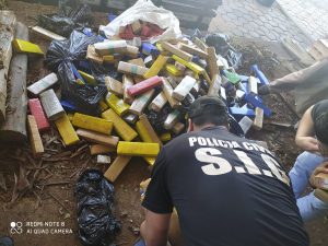 Mais de meia tonelada de drogas é incinerada em Nova Andradina
