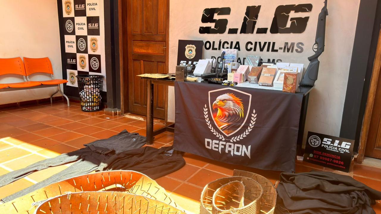 Polícia Civil prende chefe de quadrilha que realizava roubos a muambeiros em Dourados e região
