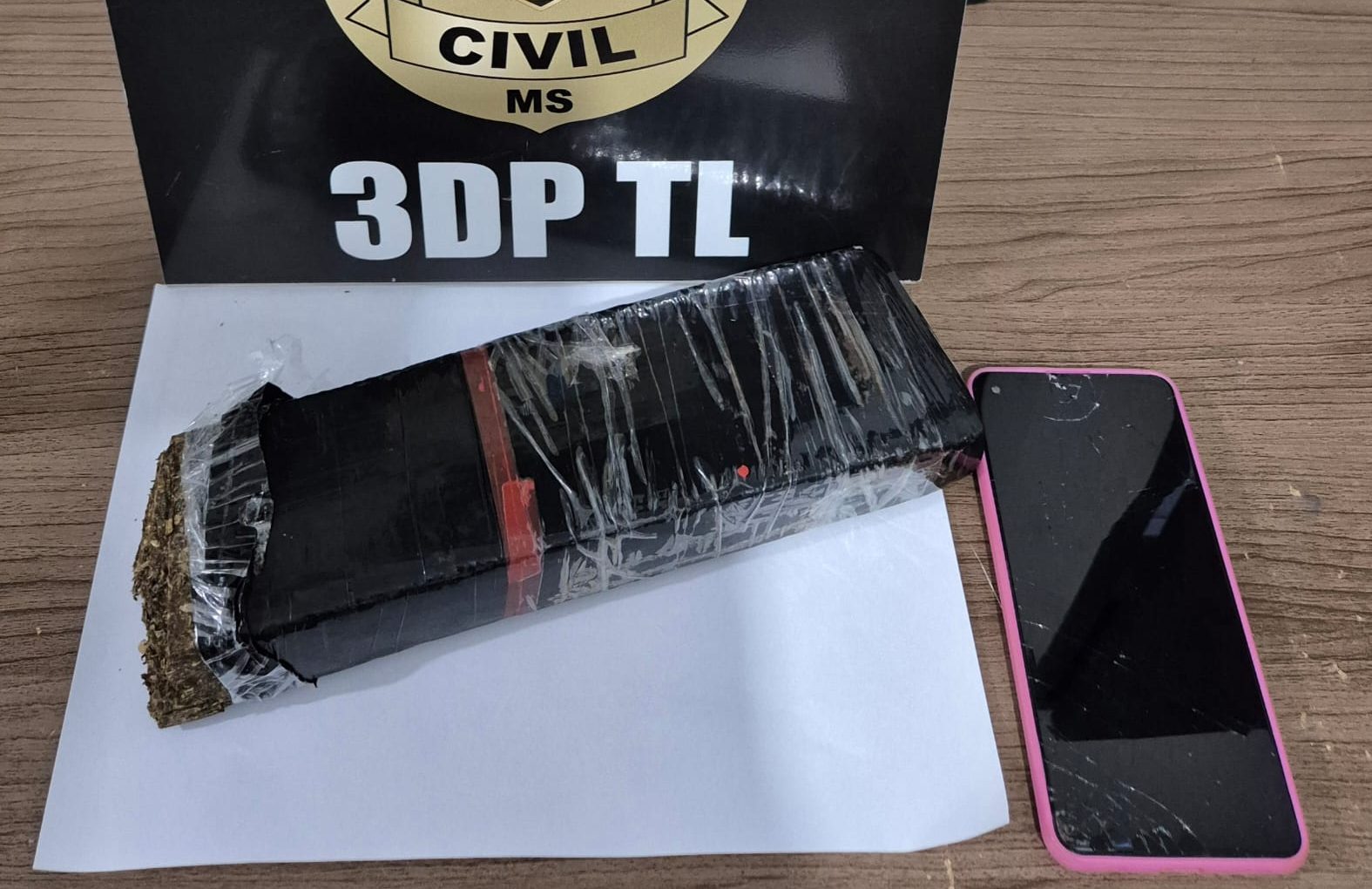 Polícia Civil apreende maconha durante ação de combate ao tráfico de drogas em Três Lagoas