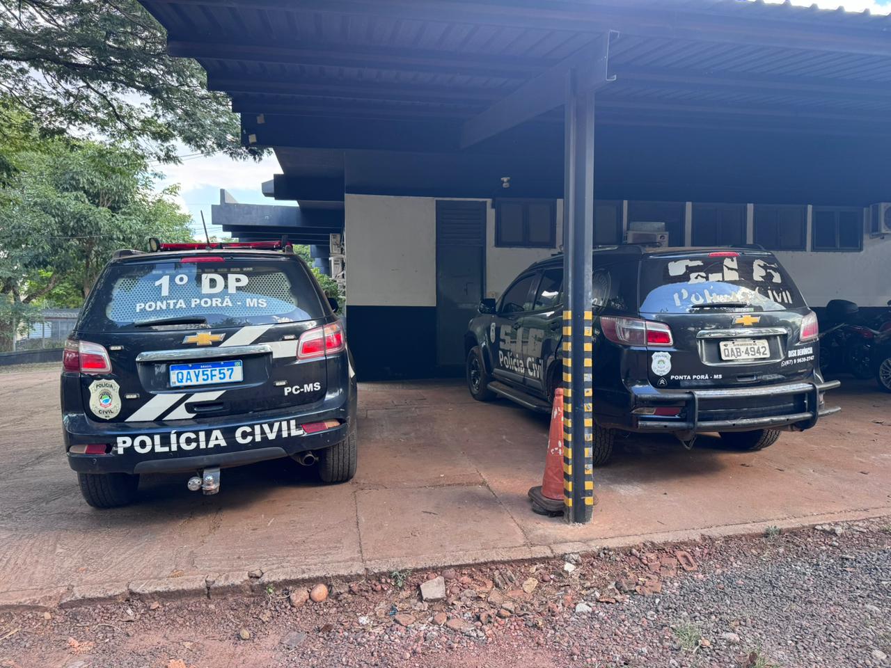 Polícia Civil cumpre mandado de prisão por regressão cautelar em Ponta Porã