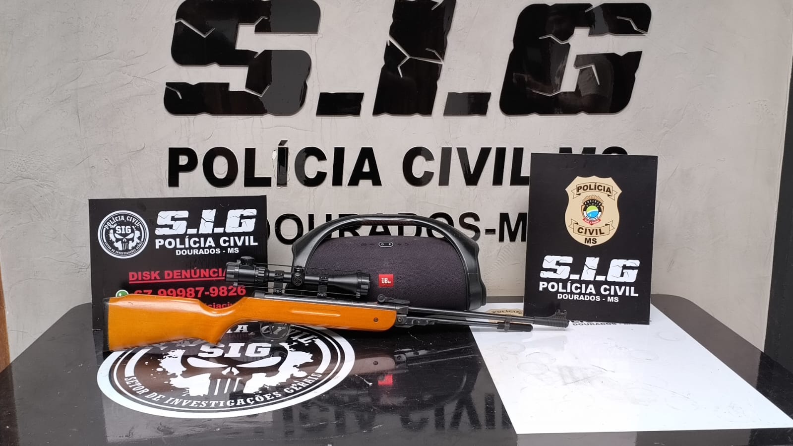 Polícia Civil identifica e localiza apontado por furto a residência em Dourados; objetos foram recuperados Polícia Civil identifica e localiza apontado por furto a residência em Dourados; objetos foram recuperados