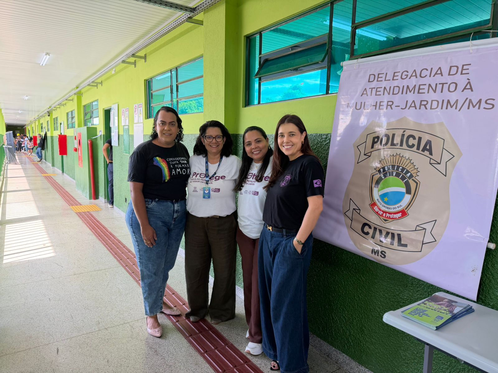 Polícia Civil participa de ação do MS Cidadão com unidade itinerante em Jardim Polícia Civil participa de ação do MS Cidadão com unidade itinerante em Jardim