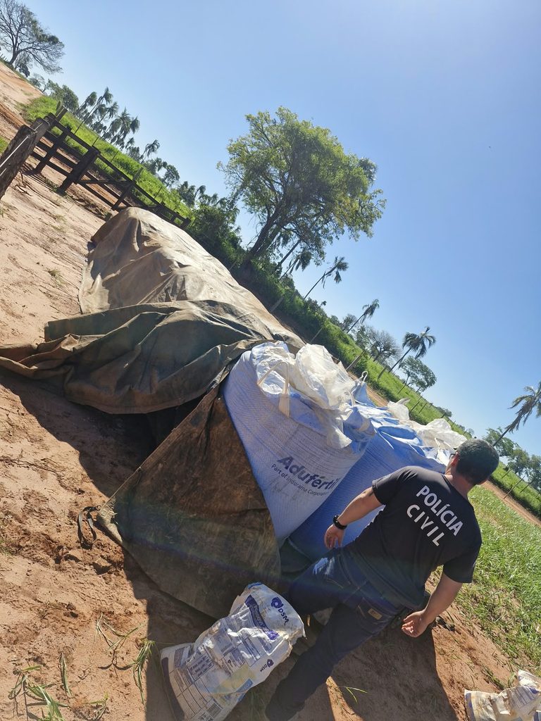 Apreensão de Insumos Agrícolas em Brasilândia