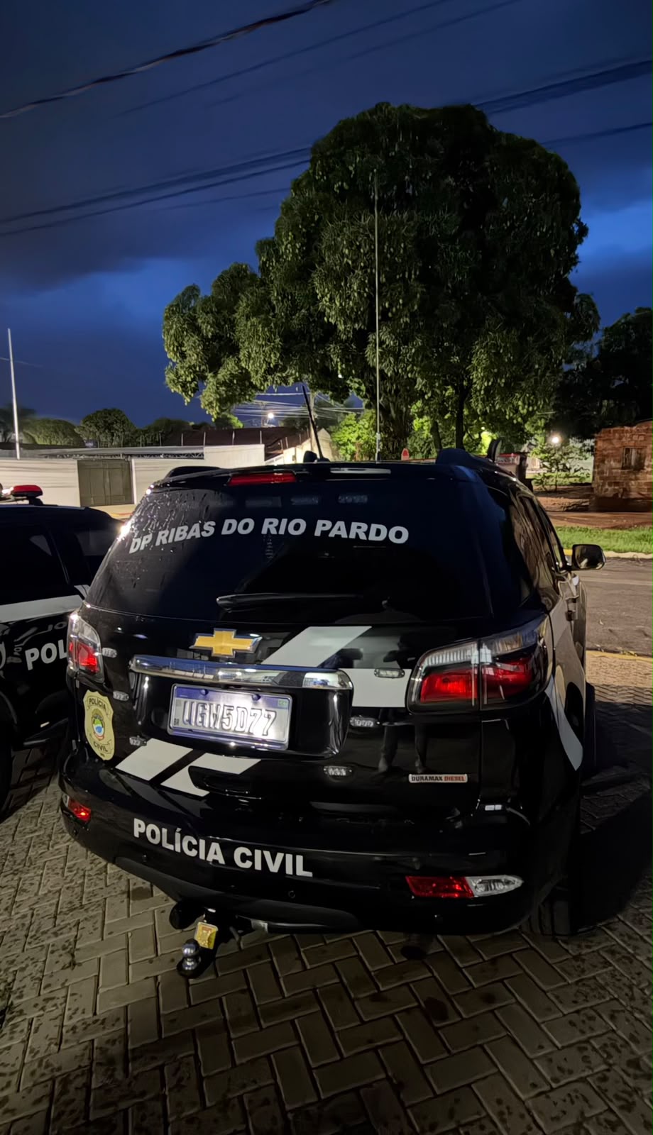 Viatura Delegacia de Ribas do Rio Pardo